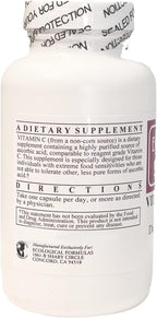 Ecological Formulas Vitamin C from Tapioca for Sensitive Stomachs Convenient 2-Pack