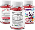 DR. MORITZ Sugar-Free Calm Magnesium Gummies for Kids and Adults - Non-GMO Magnesium Citrate Gummies - Raspberry Flavor - 1-Pack (60 Count)