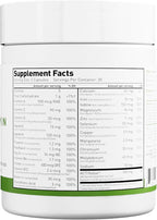 Kaged Multivitamin Capsules | Unflavored | Whole Foods Organic Fruits & Veggies | Plant Based Vegan Multivitamin | Vitamin C, D, E, B12 | Supplements for Men & Women | 30 Servings