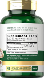 Carlyle Noni Fruit Capsules | 240 Count | Non-GMO, Gluten Free | Traditional Herb Supplement