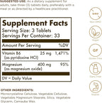 Magnesium Solgar 100 Tabs