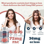 72mg PAC, Cranberry Pills for Women - Organic Cranberry Juice Extract Plus 1000mg D-Mannose, Supports Urinary Tract Health, Cranberry Supplement - 90 Capsules