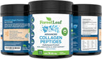 ForestLeaf Collagen Peptides Powder Unflavored - Hydrolyzed Grass Fed Keto Collagen Protein Powder Type 1, 2 & 3 - Vital Hair, Skin, Nails, Joints, Recovery, 11g Per Serving