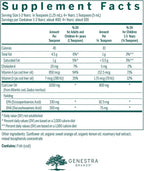 Genestra Brands Cod Liver Oil Forte | Vitamin + Essential Fatty Acid Supplement | 16.9 fl. oz.