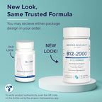 Biotics Research B12-2000™ Vitamin B12 2000 mcg, B6, Folate–B12 Sublingual Lozenges, Methylation Support Supplement, High Potency, Highly Absorbable, Natural, Berry Flavor, Dissolves Easily–60 Count