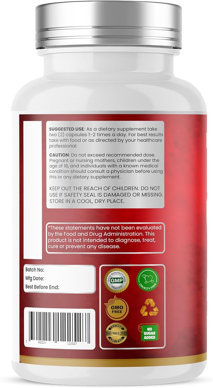 Humming Herbs Calcium Magnesium Butyrate Capsules (120)