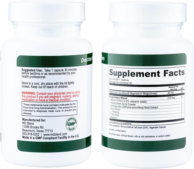 Sleep - Natural Sleep Aids for Adults with l theanine Supplement, Ashwagandha, Magnesium, Valerian Root, Melatonin - Non-Habit Forming Formula for Rejuvenating - 90 Capsules (Pack of 3)