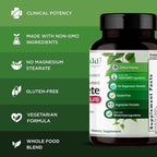 EMERALD LABS Complete Premium Multi - Multivitamin for Digestive & Immune Support with Vitamin C as PureWay-C, B Vitamin Complex, Albion Chelated Zinc & More - 60 Vegetable Capsules (30-Day Supply)