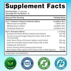 GLP-1 XLR8 Supplement for Weight Loss, Digestion, Constipation, Bloating Relief with Akkermansia 2.6 Billion AFU Live Prebiotic Probiotic Postbiotic Gut Health + Berberine for Women Men 180 Capsules