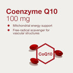 PROTOCOL FOR LIFE BALANCE CoQ10 100mg - with Vitamin E & Soy Lecithin - CoQ10 Supplement - Halal & Egg Free - 90 Softgels