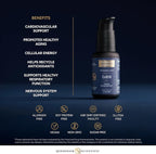 Quicksilver Scientific CoQ10 Nanoemulsion - Liposomal Coenzyme Q10 Cardiovascular Support & Cellular Energy Supplement - Fast Absorbing Liquid (1.7oz / 50ml)