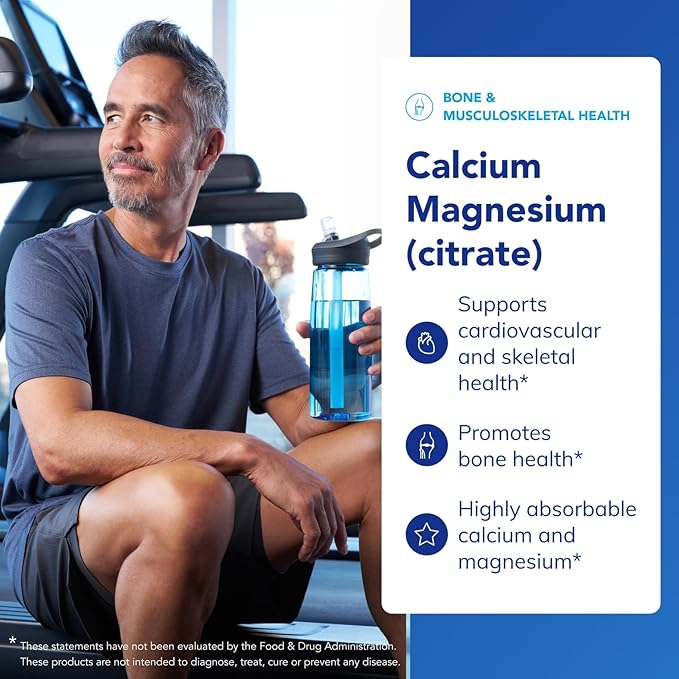 Pure Encapsulations Calcium Magnesium (Citrate) - 240 g Calcium & 240 g Magnesium - Bone Health Support - Non-GMO & Vegan - 90 Capsules