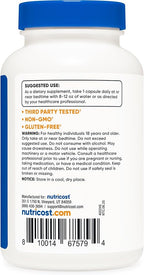 Nutricost Melatonin 20mg, 240 Capsules, Non-GMO & Gluten Free