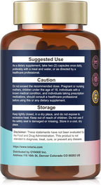 Vaginal Probiotics for Women Vaginal Moisturizer, pH, Odor, Flora, Hormones, Comfort, Mood & Relaxation, 30-in-1 Vaginal Moisture Plus with Slippery Elm Bark, Hyaluronic Acid, Fenugreek - 120 Caps