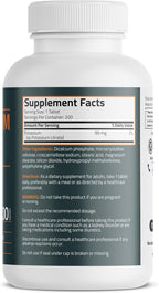 Bronson Potassium Citrate 99mg Essential Mineral Non-GMO, 200 Vegetarian Tablets