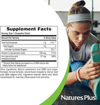 NaturesPlus Chewable Iron, Cherry - 90 Tablets - Supports Natural Energy Production - High-Potency Supplement with Vitamin C & Herbs - 90 Servings