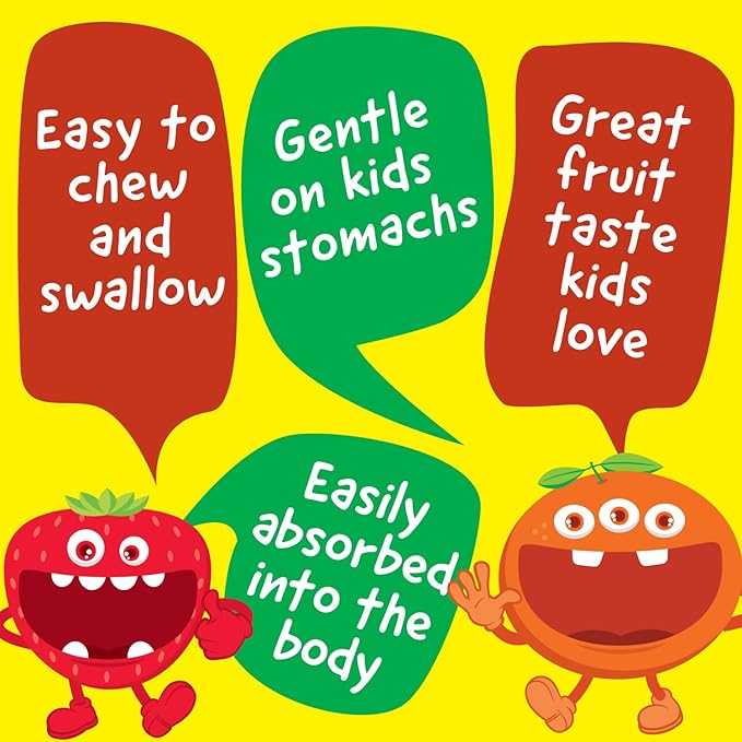 Kids Vitamin B12 1000 mcg Chewable Tablets - Tasty Natural Cherry Flavor - Vegan, GMO-Free, Gluten Free, Nut Free - Dietary Supplement - Cellular Energy Vitamins for Children - 120 Chewables