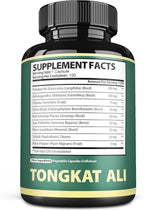 Satoomi 9in1 Tongkat Ali Root Extract 200:1 - Ashwagandha, Tribulus Terrestris - 150 Capsules for 5 Months - Support Strength, Energy & Healthy Immune