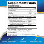 Lipotriad Heyedration Eye Vitamins - 60 Softgels, 30-Day Supply - Omega 3 Supplement with Vitamin E & Organic Flaxseed Oil