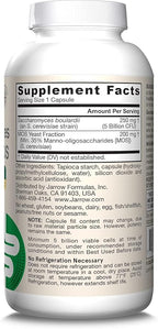 Jarrow Formulas Saccharomyces Boulardii + MOS - 5 Billion Viable Organisms Per Serving - 90 Delayed Release Veggie Caps, 2 Pack - Probiotic + Prebiotic - Intestinal Tract Support - Up to 180 Servings