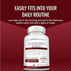 Approved Science Anemiaprin - Absorbable Iron, Vitamin C - Gentle On Stomach - 120 Capsules - 2 Month Supply - Non-GMO, Vegan