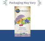Garden of Life Organics Prenatal Vitamin: Folate for Energy & Healthy Fetal Development, Non-constipating Iron, Vitamin C, B6, B12, D3 – Organic, Non-GMO, Gluten-Free, Vegan, 30 Day Supply (Pack of 6)