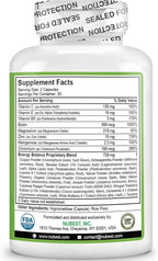 Blood Sugar - Advanced Formula with Bitter Melon, Ashwagandha, Cinnamon, Chromium, Magnesium, Vitamins, Alpha Lipoic Acid, Cayenne Pepper & More | 60 Capsules | 1 Month Supply