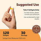Micro Ingredients Berberine 1000mg with MCT Oil, 120 Softgels | Berberine HCI from Berberis Aristata | Non-GMO, Gluten Free, No Soy