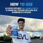 EVL Advanced Daily Multivitamin - Men's Multivitamin with Essential Minerals Phytonutrient Complex and VitaMode Active Mens Vitamins for Energy with Lycopene for Muscle Bone and Immune Support