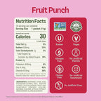 KinderFarms Electrolyte Powder for Kids and Adults - Drink Mix Hydration Packets (Fruit Punch, 16 Count), No Artificial Sweeteners or Flavors, No Synthetic Dyes, Vegan, Non-GMO, Gluten-Free
