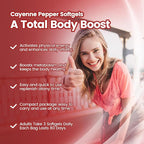 VivoNu Cayenne Pepper Softgels Supplement, Supports Leg Vein, Heart and Blood Vessel Health, with Vitamin E D3+K2 and Extracts of Grape Seed, Hawthorn, Beetroot and Others
