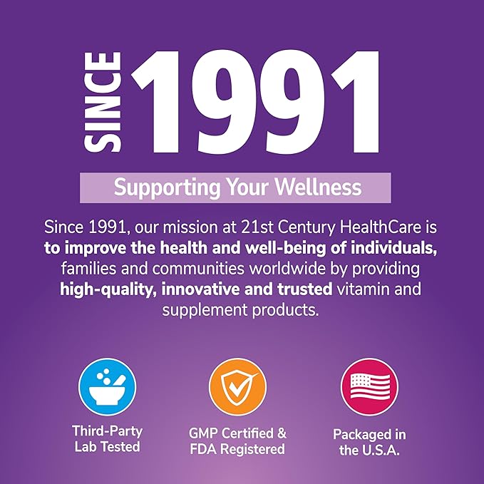 21st Century Melatonin 10mg Extra Strength Tablets, (120 Count), Prolonged Release Sleep Aid for Adults, Promotes Relaxation & Restful Sleep, Non-Habit Forming, Gluten-Free, Non-GMO
