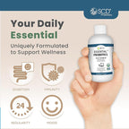 SCD Probiotics SCD Essential Probiotics for Women, Men, Kids and Toddlers, Travel Probiotic for Digestion and Immunity, Gut Health Liquid Probiotic Supplement, Trial Size – 3 fl oz