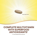 Nature's Way Alive! Daily Complete Multivitamin for Women, Supports Energy Metabolism, Hair, Skin & Nails*, B-Vitamins, Superfood Antioxidants, 50 Tablets (Packaging May Vary)