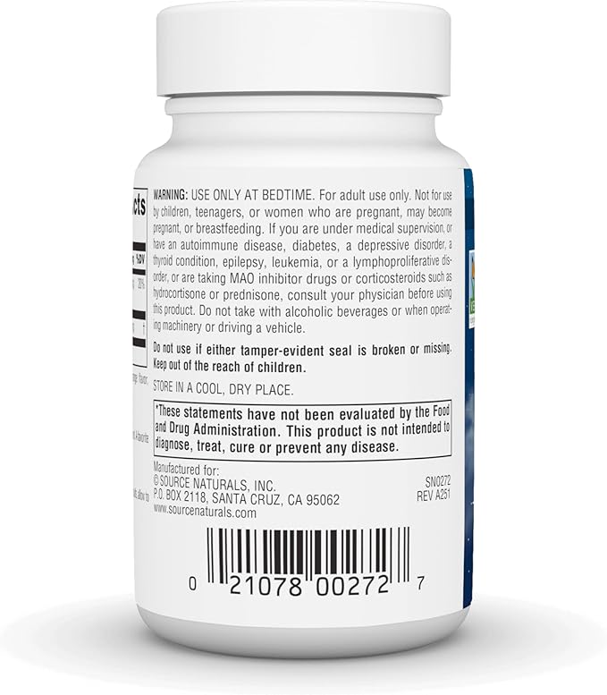 Source Naturals Melatonin 2.5 mg - 120 Orange Flavored Lozenges