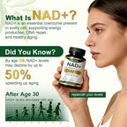 NAD+ Supplement 1500mg, NR NMN Replacement with Resveratrol, Urolithin A, CoQ10 & Quercetin - NAD Plus for Cellular Energy, Healthy Aging & Stamina for Women & Men - 120 Capsules -2pcs