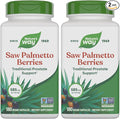 Nature's Way Saw Palmetto Berries,Traditional Prostate Support*,585 mg per Serving,Non-GMO Project Verified,Vegan,180 Capsules,(Pack of 2)