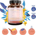Brain Booster Gingko Biloba Supplement - Nootropics for Mind, Focus, Memory, Clarity with Bacopa Monnieri, St. Johns Wort - 30 Brain Food Capsules
