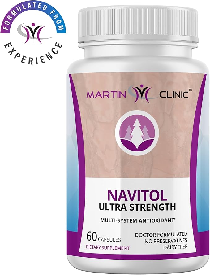 Navitol French Maritime Pine Bark — Daily Energy, Focus & Cognitive Support — Natural Antioxidant for Mental Clarity, Motivation & Everyday Wellness — 60 Capsules