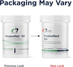 Designs for Health ProbioMed 50 - Probiotics for Digestive Health - 10 Strains with Lactobacillus acidophilus Probiotic + Lactobacillus rhamnosus - Gut Health + Immune Support Supplement (30 Caps)