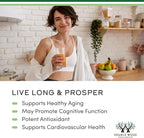 Ergothioneine Supplement (EGT) 30mg of Pure, Plant-Based L-Ergothioneine Per Capsule, 60 Count (May Support Longevity and Healthy Aging) Non-GMO, Gluten Free, Vegan Safe by Double Wood