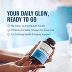 Live Conscious Beyond Collagen Multi Collagen Capsules - Types I, II, III, V & X - Hydrolyzed Blend with Biotin & Vitamin C for Hair, Skin, Nails 90 Capsules