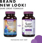 BlueBonnet Nutrition Targeted Choice Sleep Support, Rest & Relaxation Whole Food-Based Formula, Soy-Free, Gluten-Free, Kosher, Non-GMO, Dairy-Free, Vegan, 30 Vegetable Capsules (Pack of 2)