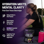 Get A Grip Electrolyte Powder Packets – Hydration & Mental Focus Support with Lion’s Mane & Cordyceps – Sugar-Free, Keto Electrolyte Drink Mix – 16 Count