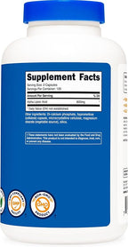 Nutricost Alpha Lipoic Acid 600mg, 240 Vegetarian Capsules - Gluten Free, Soy Free & Non-GMO, 120 Servings (3 Bottles)