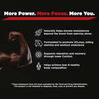 Testosil Men's - Advanced Testosterone Support Supplement for Men - Vitality Formula with KSM-66 Ashwagandha & Fenugreek -Promotes Muscle Health, Energy, and Strength - 120 Capsules