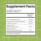 C15:0 Pentadecanoic Acid Supplement | Longevity, Cellular & Membrane Support, Micro-Granule Enhanced Absorption, Phosphatidylcholine, L-Carnitine, Ubiquinol CoQ10 & Tocotrienols – 120ct