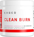 Kaged Clean Burn | Weight Loss Powder | CaloriBurn GP, L Carnitine, Coconut Water | Boost Metabolism, Energy, Focus | Strawberry Lemonade
