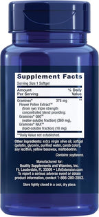 Life Extension Triple Strength ProstaPollen™, Prostate Health, Prostate Function, Flower Pollen Extract, Gluten Free, 30 softgels