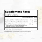 Zinc Defense | Zinc + Copper + Quercetin | 60 Servings in Vegan Capsules | L-OptiZinc & Quercefit Ionophore | Chelated Minerals | Immune, Gut, & Hormonal Balance Support